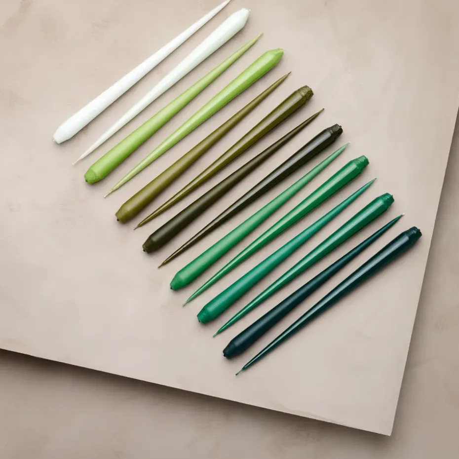 ester & erik 4 Velas lacadas, apple bite, 32 cm