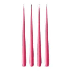 ester & erik 4 Velas lacadas, Clear pink 41, 42 cm