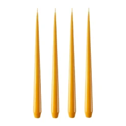 ester & erik 4 Velas lacadas, honey balm, 32 cm