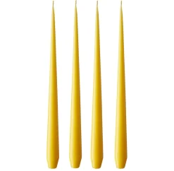 ester & erik 4 Velas mate, dark Lemon drop 15/2, 32 cm