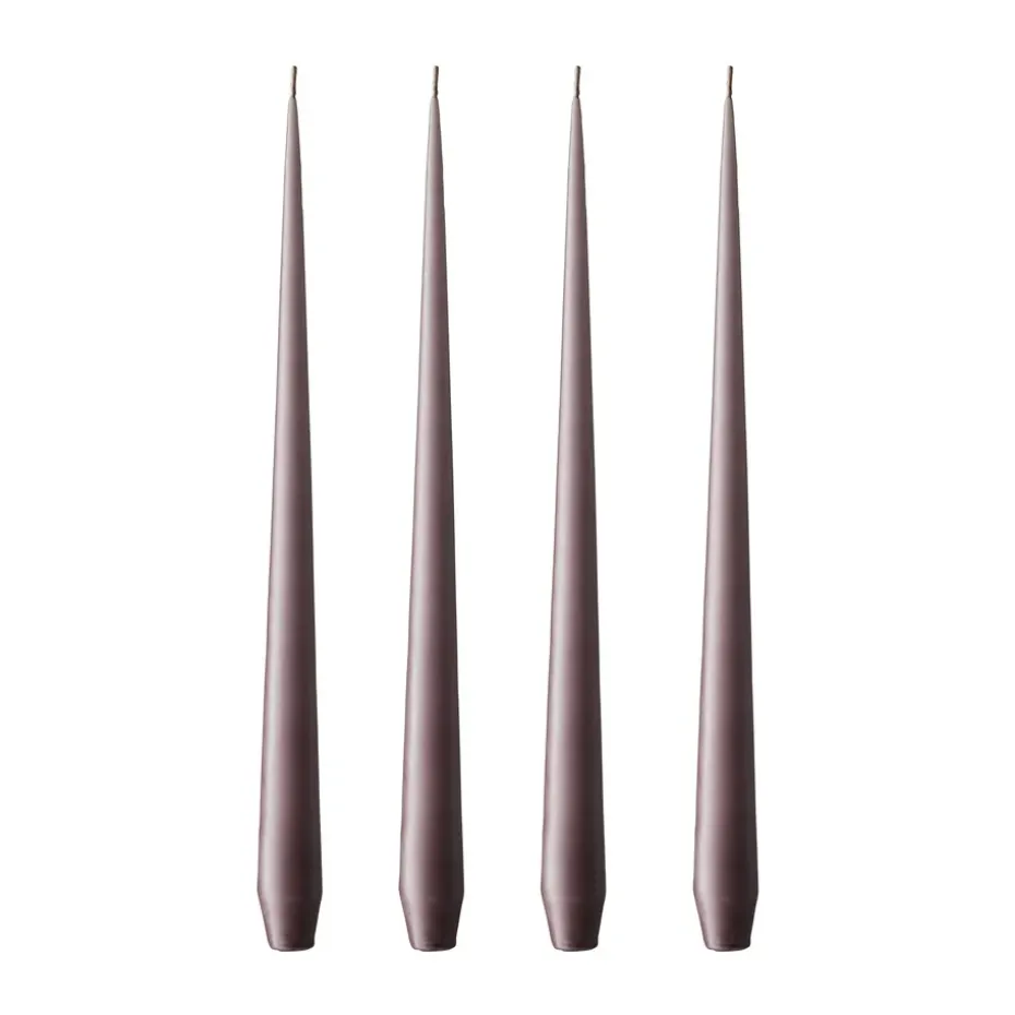 ester & erik 4 Velas mate, muted mauve, 32 cm