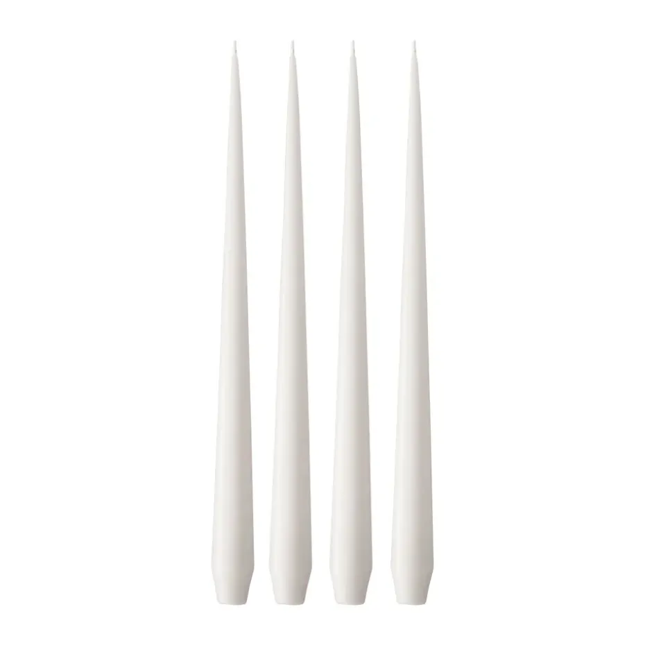 ester & erik 4 Velas mate, White ash 21, 32 cm