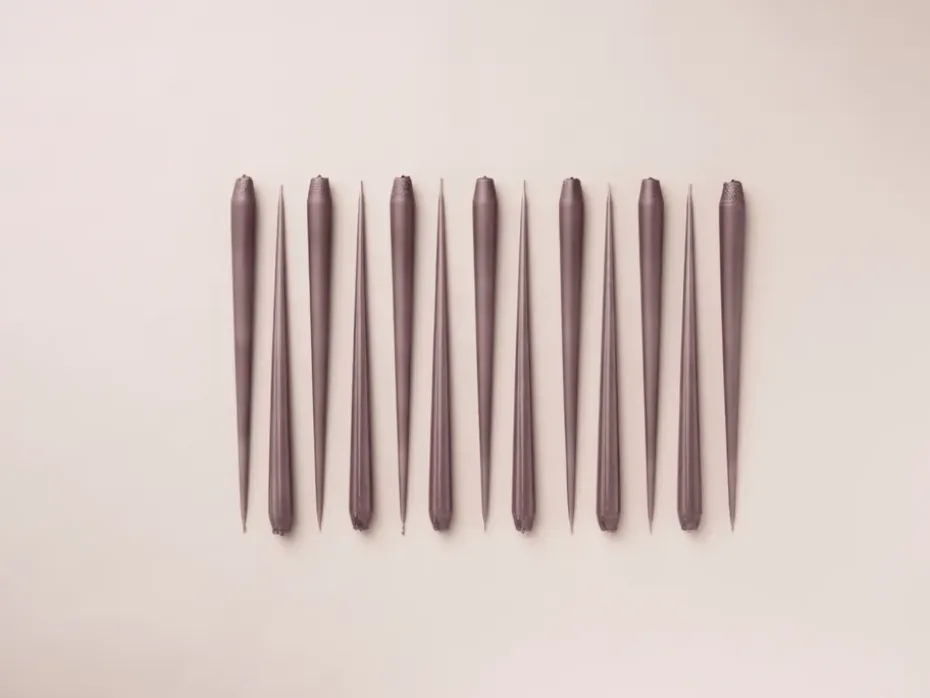 ester & erik 4 Velas mate, Winter rose 84, 32 cm