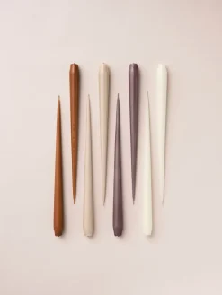 ester & erik 4 Velas mate, Winter rose 84, 32 cm