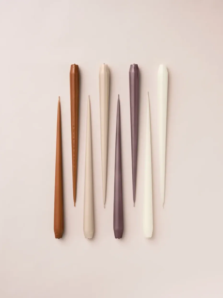 ester & erik 4 Velas mate, Winter rose 84, 32 cm