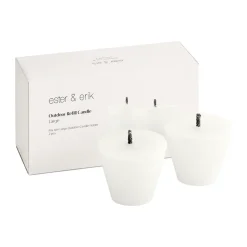 ester & erik recambio para candelabro de exterior 2-pack, Grande