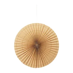 Estrella de adviento Stella rosette L Ø60 cm, Harvest gold-natural