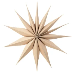 Estrella de Navidad Venok 40 cm, beige