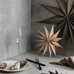 Estrella de Navidad Venok 40 cm, beige