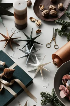 Estrella de papel Star Ø15 cm, Indian tan