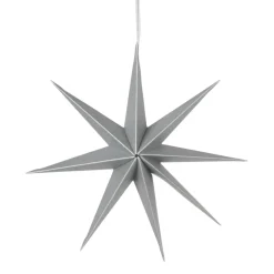 Estrella de papel Star Ø50 cm, Silver