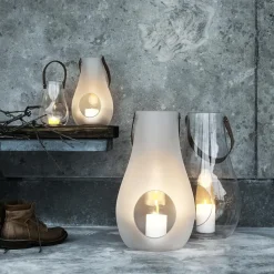 Farol para velas Design With Light, 16 cm