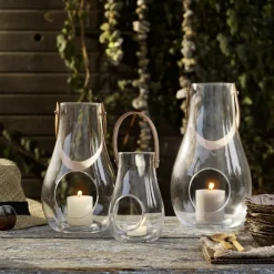 Farol para velas Design With Light, 16 cm