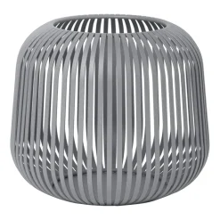 Farol portavelas Lito Ø20 cm, Steel gray
