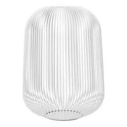 Farol portavelas Lito Ø32 cm, Blanco