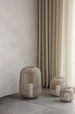 Farol portavelas Lito Ø32 cm, Nomad