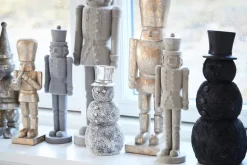 Figura de cascanueces Serafina 32 cm, Dorado antiguo