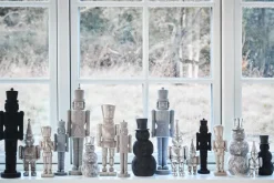 Figura de cascanueces Serafina 32 cm, Dorado antiguo