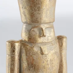 Figura de cascanueces Serafina 32 cm, Dorado antiguo