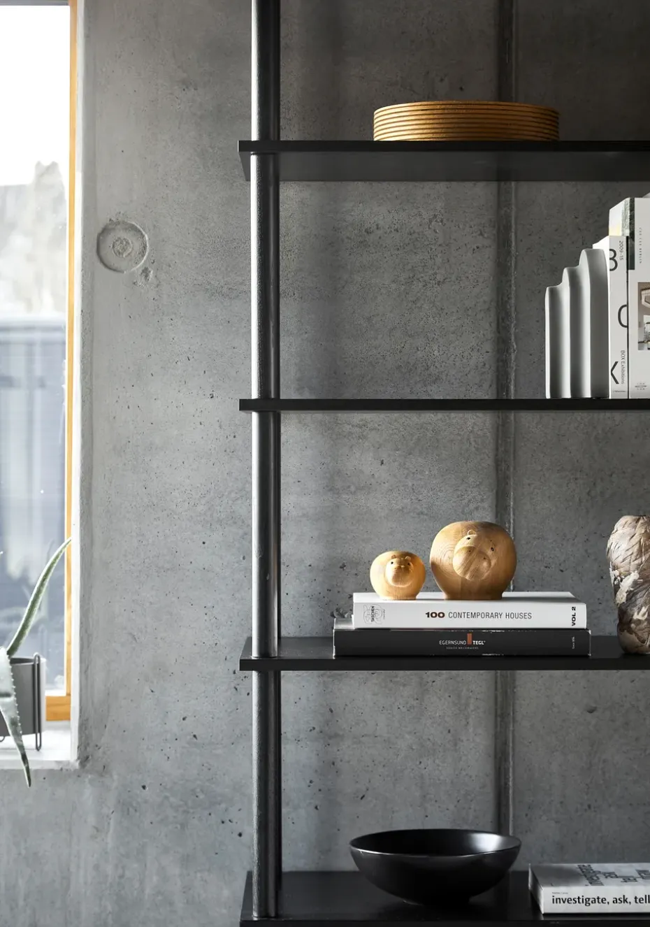 Figura de madera Hibo hipopótamo, Small