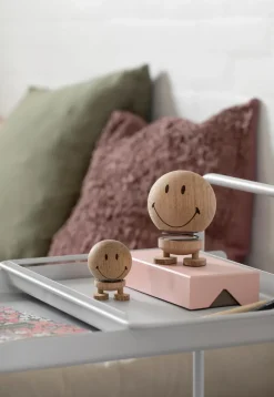 Figura Hoptimist Smiley M, Raw oak
