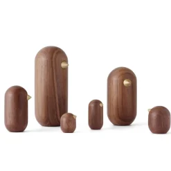 Figura Little Bird nogal, 3 cm