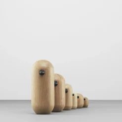 Figura Little Bird, roble, 3 cm