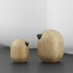 Figura Little Bird, roble, 3 cm