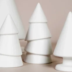 Figura árbol Navidad Narrow blanco, small