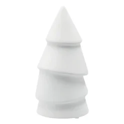 Figura árbol Navidad Narrow blanco, large