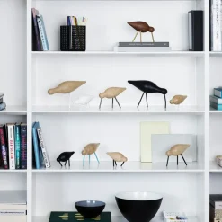 Figura Shorebird nogal-latón, mediana