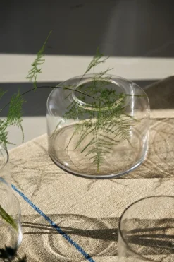 Florero Flourish Ø30x20 cm, Transparente