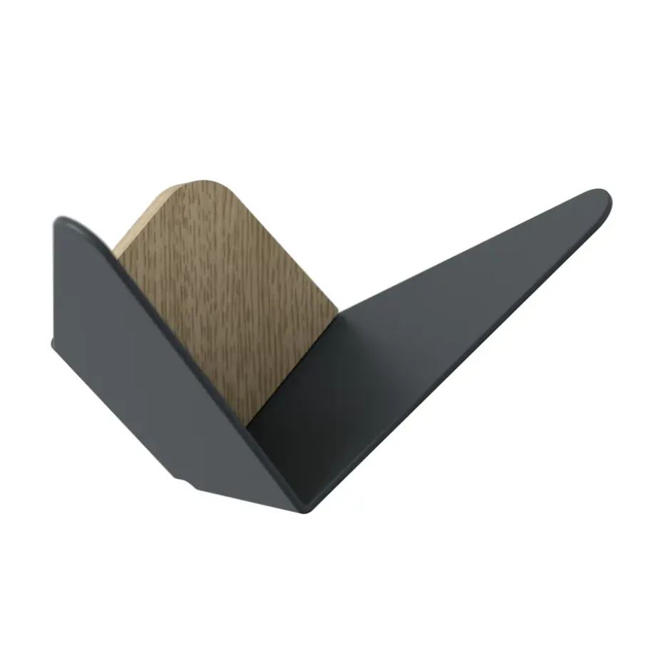 Gancho Butterflies mediano, Anthracite grey