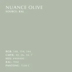 Gancho Butterflies mini, Nuance olive