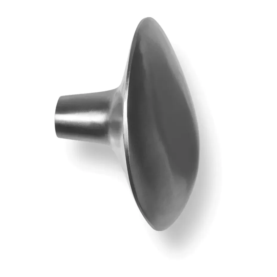 Gancho Chanterelle, Brushed stainless steel