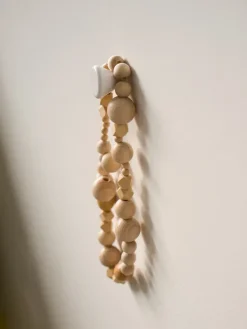 Gancho grande Classic 2-pack, Blanco