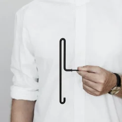 Gancho Moebe Wall hook large, negro