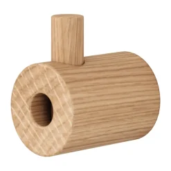 Gancho Moebe wooden wall hook, Roble