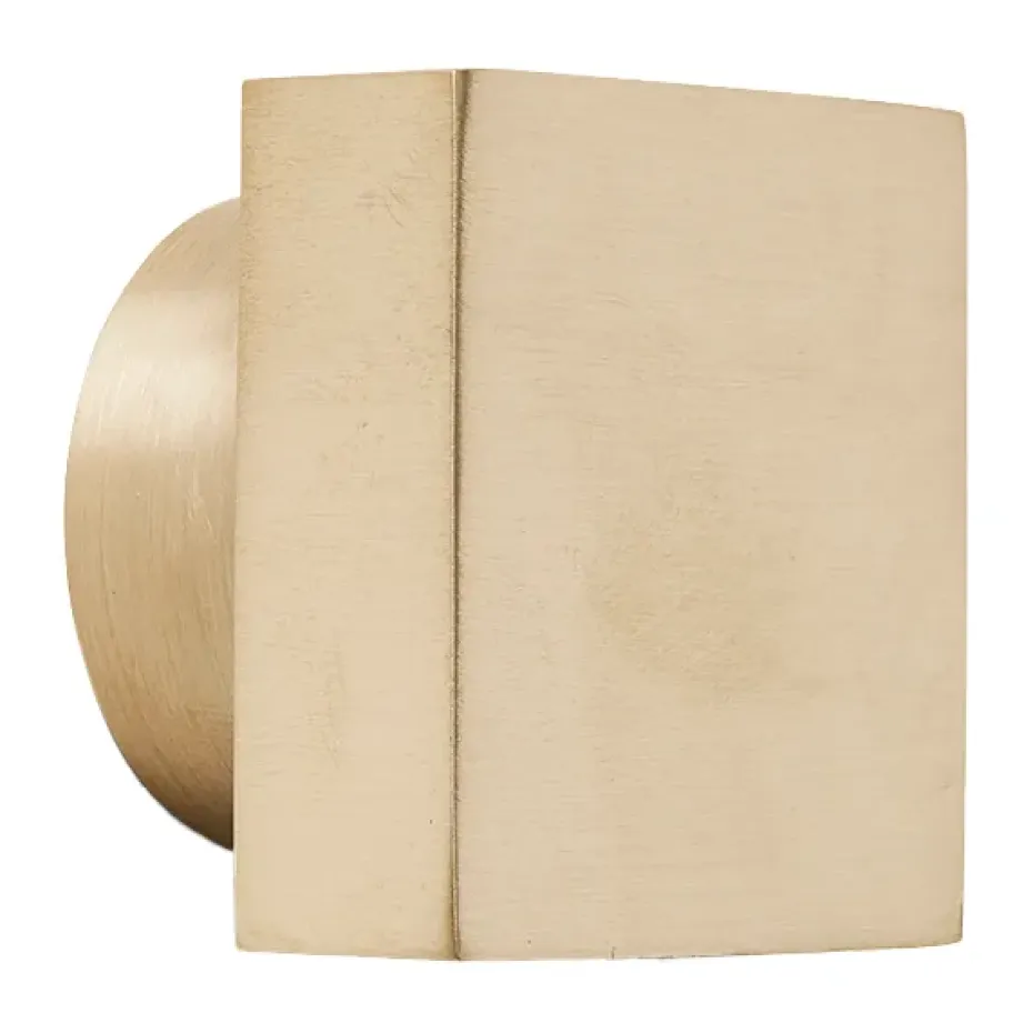 Gancho Square large, Brass