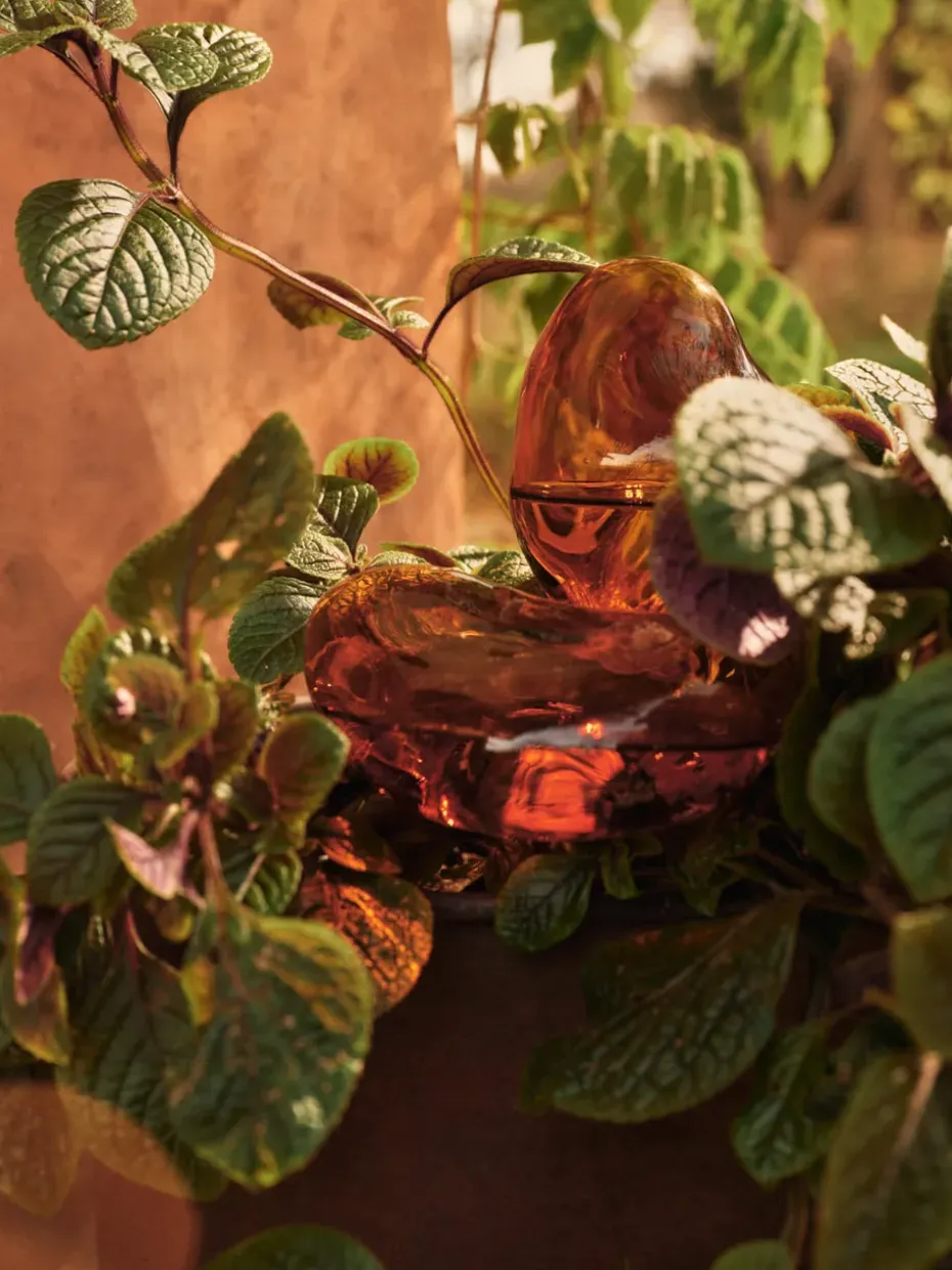 Globos de riego Mercury 2 piezas, Amber, 12x18,5 cm