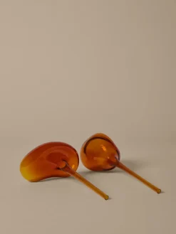 Globos de riego Mercury 2 piezas, Amber, 12x18,5 cm