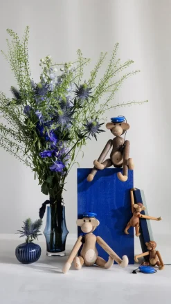 Gorra estudiante para mono Kay Bojesen, Azul