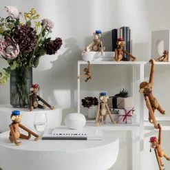 Gorra estudiante para mono Kay Bojesen, Rojo