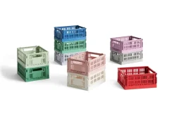 HAY Colour Crate Mini 2-pack 13x17 cm, Electric blue