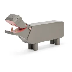 Hipopótamo de madera, Gris