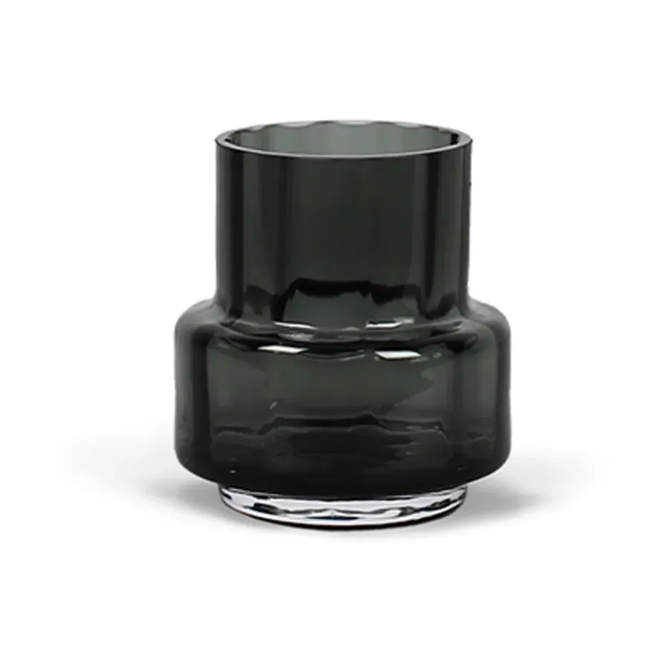 Hurricane reflections tealight no 25, Smoked Grey