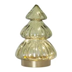 Iluminación navideña de mesa Abete 18 cm, Verde