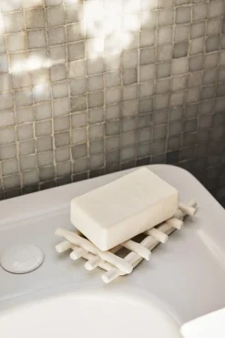 Jabonera Ceramic 10x14,5 cm, Off-white