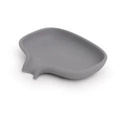 Jabonera con drenaje Soap Saver Flow small, Gris