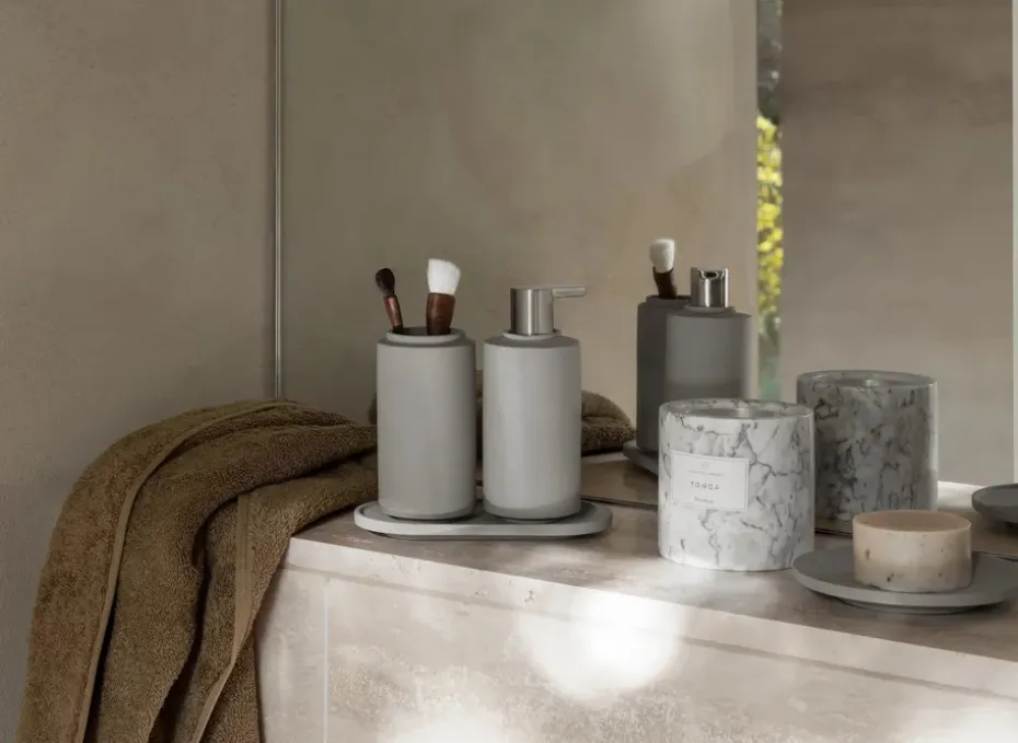 Jabonera Creto Ø14 cm, Micro chip